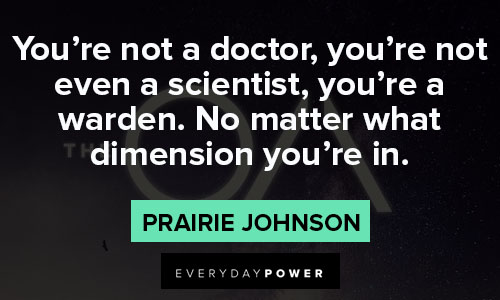 The OA quotes about scientist