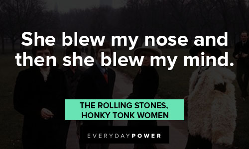 The Rolling Stones quotes about mind