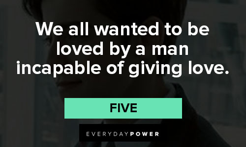 The Umbrella Academy quotes about we all wanted to be loved by a man incapable of giving love
