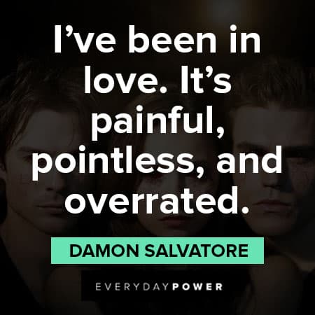 The Vampire Diaries quotes about love is painful