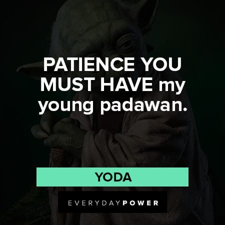 yoda quotes about patience