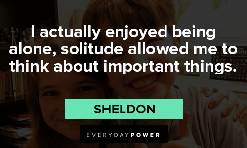 The Young Sheldon quotes about important things