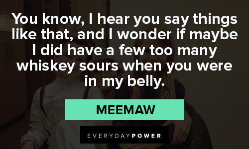 The Young Sheldon quotes from Meemaw