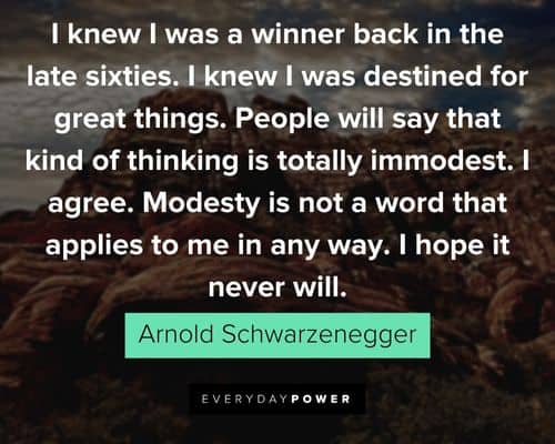 Arnold Schwarzenegger Quotes on motivation