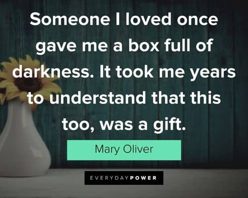 Mary Oliver quotes on life