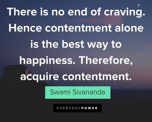contentment quotes about hence contentment alone is the best way to happiness