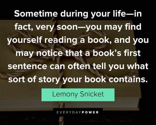 A Series of Unfortunate Events quotes about sometime during your life