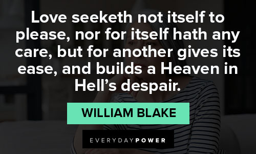 Despair quotes about love seeketh not itself to please