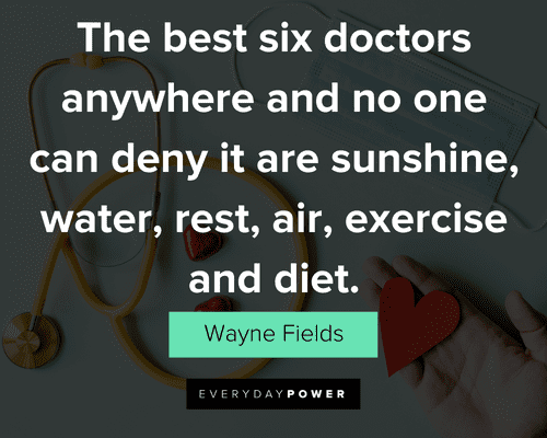 Health quotes about the best six doctors