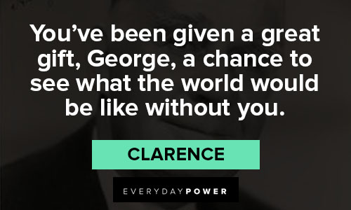 its a wonderful life quotes about You’ve been given a great gift