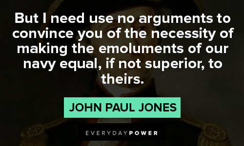 John Paul Jones quotes about the naval constitution