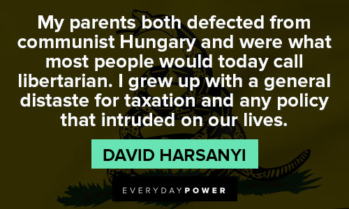 Libertarian quotes on taxes and economics