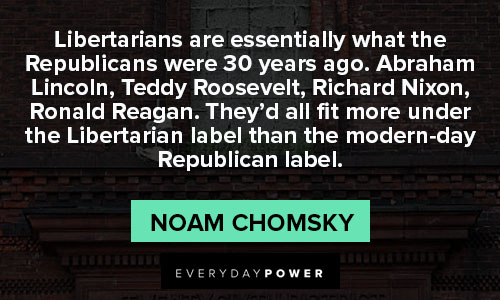 Libertarian quotes about libertarians are essentially what the Republicans were 30 years ago