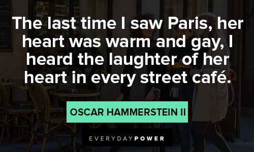 Paris quotes about travelling in Paris