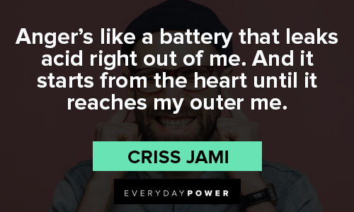 passive aggressive quotes about anger’s like a battery that leaks acid right out of me