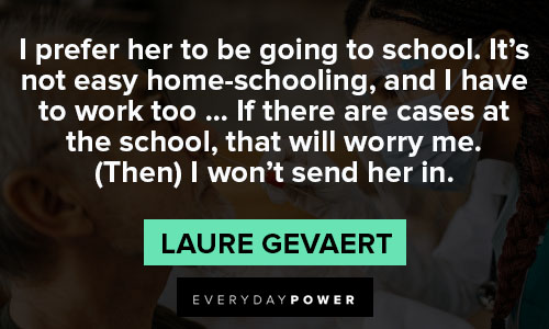 popular pandemic quotes about going to school