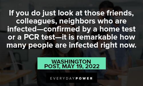 popular pandemic quotes about friends, colleagues, neighbors who are infected