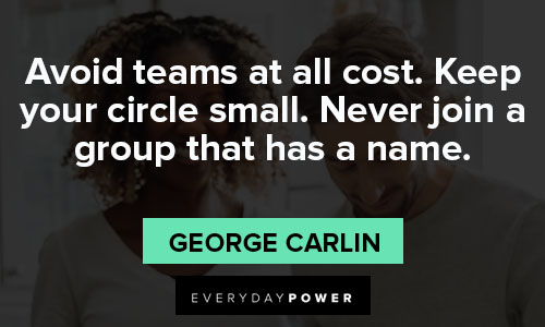 small circle quotes about keep your circle small