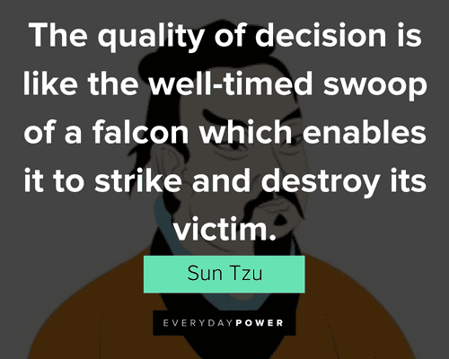More sun tzu quotes