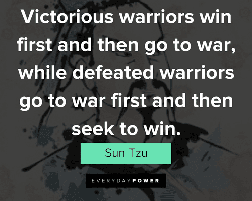 sun tzu quotes about Victorious warriors win first