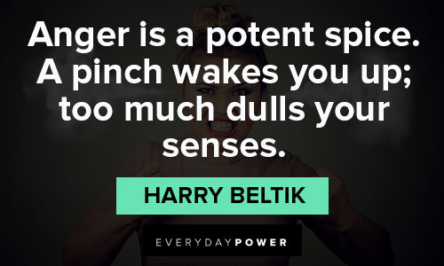 The Queen’s Gambit quotes about anger is a potent spice