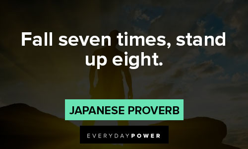 uplifting quotes about fall seven times, stand up eight