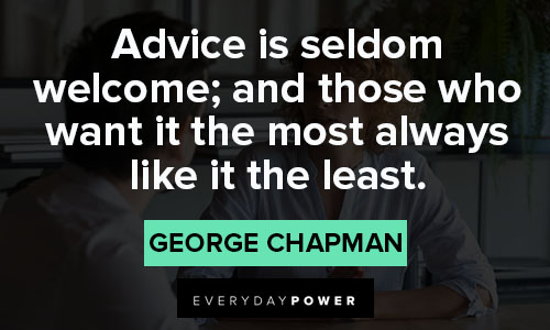 advice quotes and saying