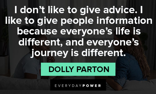 advice quotes on journey