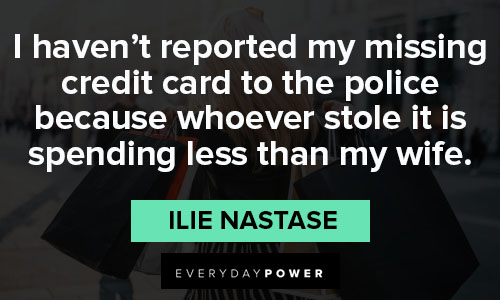 shopping quotes about credit card