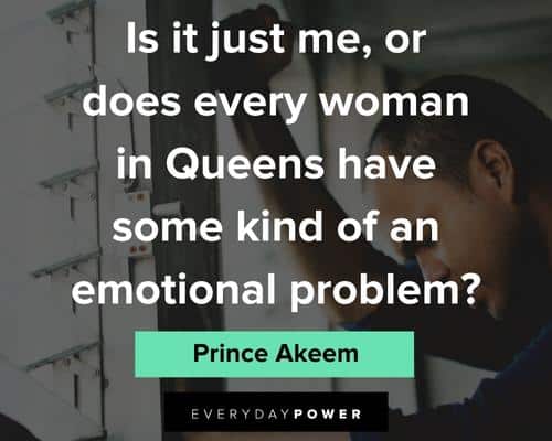 Coming to America quotes about emotion
