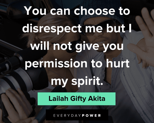 disrespect quotes to hurt my spirit