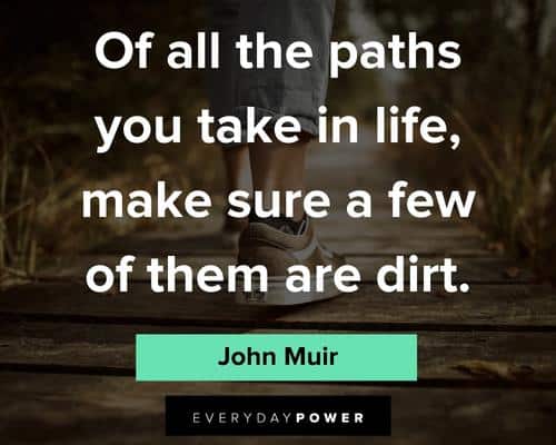 gym quotes about of all the paths you take in life