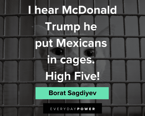 borat quotes about High Five