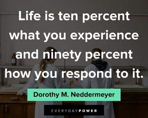 confidence quotes about life is ten percent