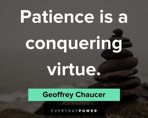 patience quotes on conquering virtue