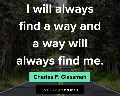 positive attitude quotes on find a way