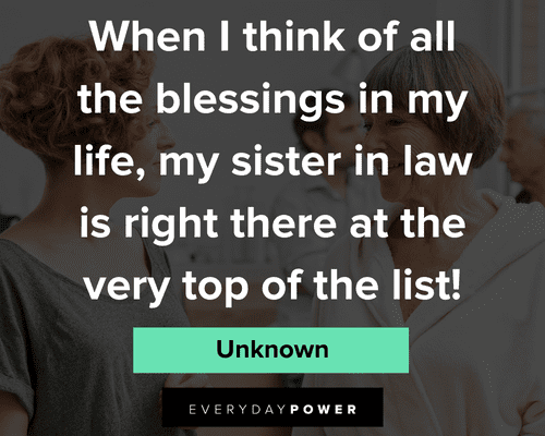 Blessing sister-in-law quotes