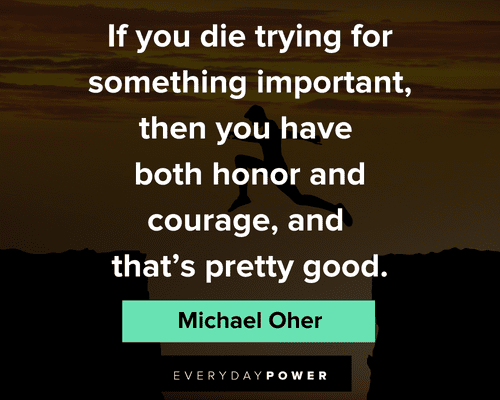 Blind Side quotes for something important