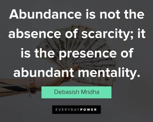 short abundance quotes