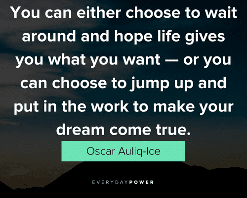 actions speak louder than words quotes about life and hope