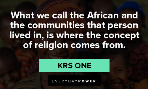 Africa quotes about the concept of religion comes from