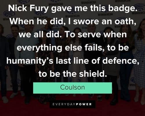 Amazing Agents of S.H.I.E.L.D quotes