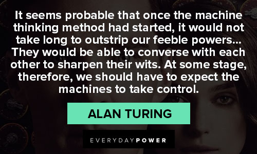 Cool Alan Turing quotes