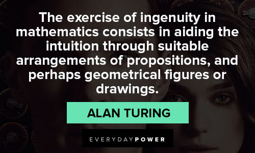 Alan Turing quotes to helping others