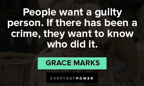 Alias Grace quotes for Instagram
