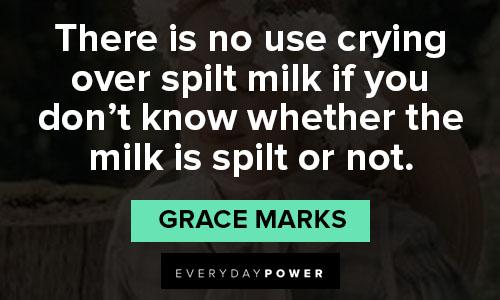 More Alias Grace quotes