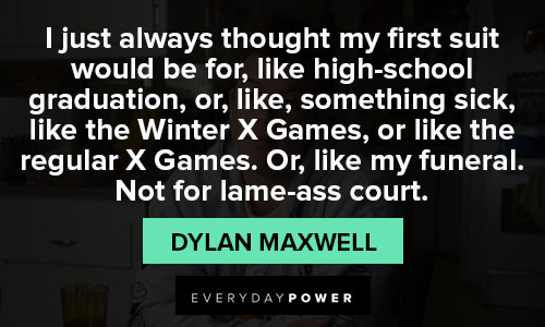 American Vandal quotes in high-school graduation