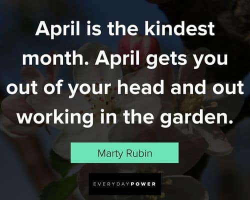 Appreciation April quotes
