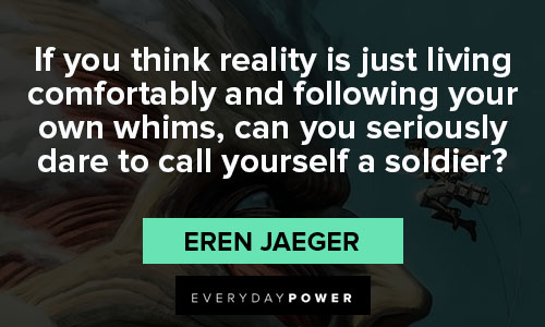 AOT quotes from Eren Jaeger