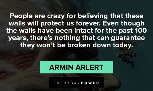 Best Attack on Titan quotes from Armin Arlert
